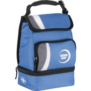 Arctic Zone (r) - Dual Compartment Lunch Cooler With Zippered Front Pocket