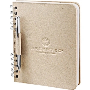 Journalbooks (r) Ecosmart (r) - Journal With Natural Color Cover Made From 100% Recycled Cardboard