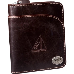 Spirit Of St. Louis (r) Venturer - Brown Ultrahyde Travel Wallet With Pockets For A Passport, Cash, And More
