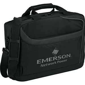 Checkmate (r) - 600 Denier Polycanvas And Furong Computer Briefcase, Holds Most 15" Laptops