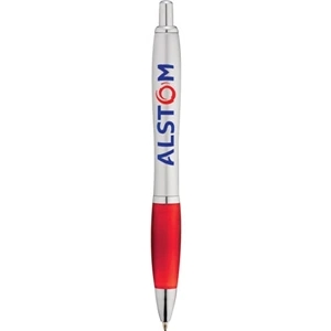 Scripto (r) Author - Pen With Click Action Mechanism. Has Metal-like Barrel With Pro-grip For Comfort