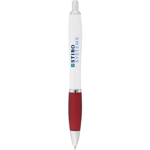 Scripto (r) Victory (r) - Retractable Click Action Mechanism Pen With Grip And Blue Ballpoint Ink