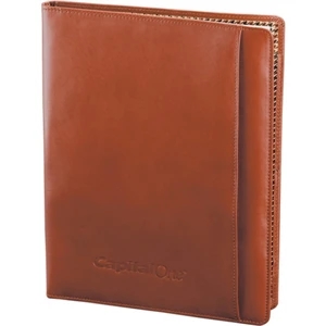 Cutter & Buck (r) - Leather Writing Pad With Several Pockets For Cards And Notes. Writing Pad Included