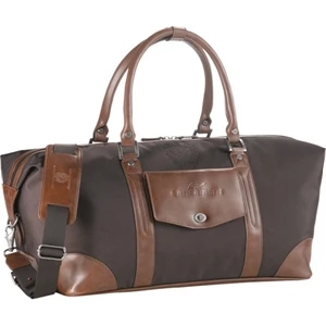 Cutter & Buck (r) - Weekender Duffel Bag Made Of 800d Nylon And Leather