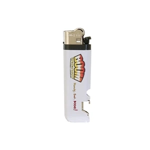 Standard Bottle Opener Lighter With 4 Color Process (versaprint Tm) Imprint