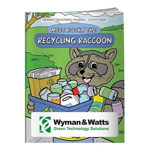 Coloring Book About Recycling With Creative Characters And Valuable Lessons