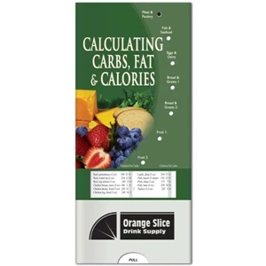 Pocket Slider - Interactive Slide Chart With Information About Calculating Carbs, Fat & Calories