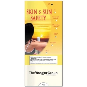 Pocket Slider - Interactive Slide Chart With Skin & Sun Safety Information