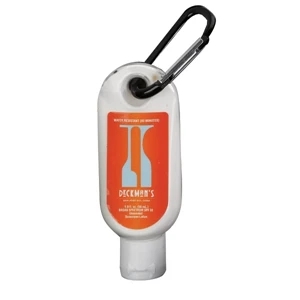 Z Collection (r) - 1.9 Oz Unscented Sanitizer With Carabiner - Ne X T Day Service