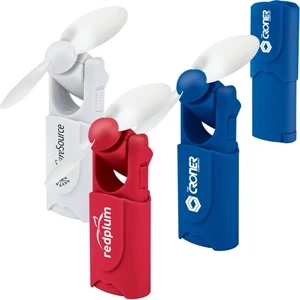 Retracto - Personal Fan With Swivel Head That Rotates, Retracts When Not In Use