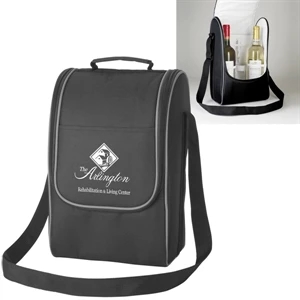 Vintner's Duet - Wine Cooler Includes Corkscrew And 2 Plastic Travel Wine Glasses
