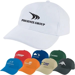 Cap Made From Cotton Twill With A 6 Panel, Medium Profile And Structured Crown