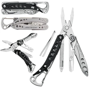 Style (tm) Ps Leatherman (r) - 8 Pocket Tools In One, Stainless Steel Body
