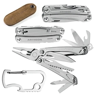 Sidekick (tm) Leatherman (r) - Combination Knife With Various Miniature Tools. 2 1/4"