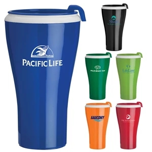 Gt - 16 Oz. Tumbler Has A Slider Lid, Double Wall Installation And Made In Usa