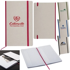 Rainforest - Journal Book Has 100% Recycled Cardboard Cover And Color Cloth Bound Spine