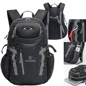 Oakley (r) Status 2.0 - Backpack Made Of Sturdy Black 600 Denier Polyester Material