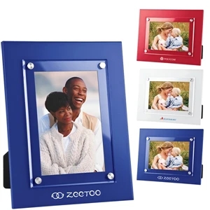 Picture Frame Has Acrylic Window Which Overlaps The Frame, Stand Or Wall Mount