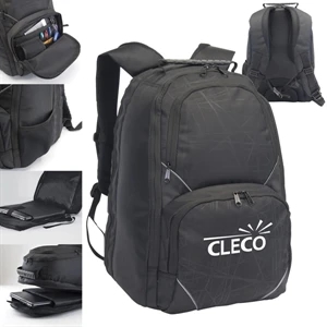 Marseilles - Laptop Backpack With Large Main Dual Zipper Compartment And Extra Padded Back Panel