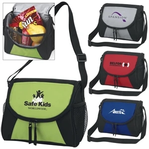 Polyester Bag With Insulated Main Compartment And Additional Outside Pocket