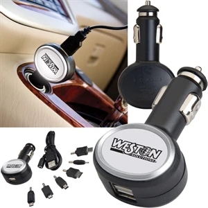 Charger That Can Plug Into 120 V Outlet With Large Led Imprint Area That Light Up