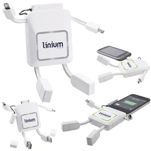 X Oopar (r) Robo Powerbank - Power Bank With Robot Design And Adjustable Legs And Arms