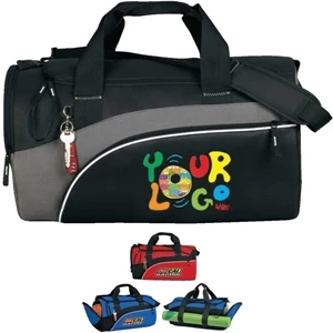Infinity - All-purpose Duffle. Poly 600d Plus Ripstop. Approximate Size: 20" X 12" X 12"