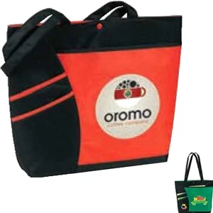 Egreen - Accent Tote. 120g Pet Plus Non Woven Polypropylene. While Supplies Last