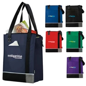 Koozie (r) Tri-tone - Tri-tone Lunch Sack Made Of Non-woven Polypropylene; 10 Can Capacity
