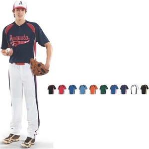 S- X L - Adult 100% Polyester Wicking Knit Base Hit Jersey. Sold Blank