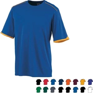 Motion - Youth Polyester Wicking Smooth Knit, Odor Resistant, Crew Neck Shirt. Sold Blank