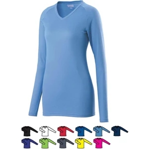 S- X L - Ladies Assist Jersey; 92% Polyester/8% Spandex Wicking Pinhole Mesh. Sold Blank