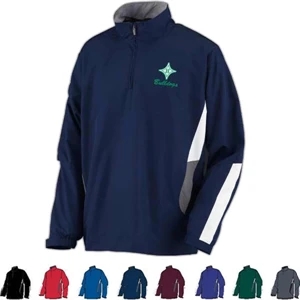 Drive - X S- X L - Adult Diamond Tech Polyester Fabric Half-zip Pullover Jacket. Sold Blank