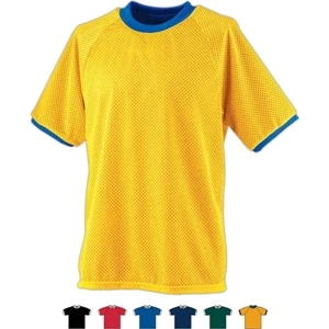 S- X L - Adult Layered Polyester Reversible Practice Jersey. Sold Blank