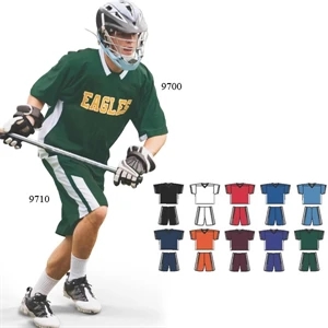 Thunder (r) - Youth Fully Lined Polyester Diamond Mesh Short With Dazzle Side Inserts. Sold Blank