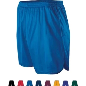 S- X L - Adult Longer Length Nylon Tricot Wicking Track Short. Sold Blank