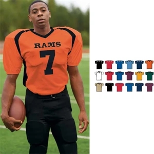 Blitz - S- X L - 100% Polyester Diamond Mesh Body Adult Jersey. Sold Blank