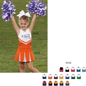 Pride - S- X L - Ladies 100% Polyester Double Knit Cheer Shell. Sold Blank