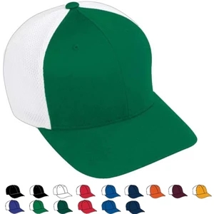Flexfit (r) Vapor - Adult Six Panel Cap With Twill Front Panel/airmesh Sides And Back. Sold Blank