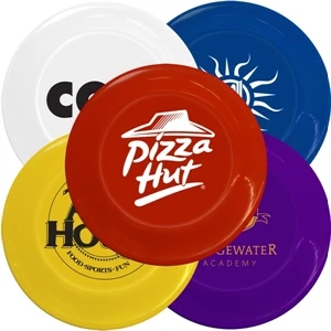 Solid Colors - Plastic 9.25" Flyers Can Also Double As A Paper Plate Holder
