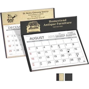 The Klondike - Monthly Desk Calendar With Large 6" X 4 3/16" Memo Style Pad
