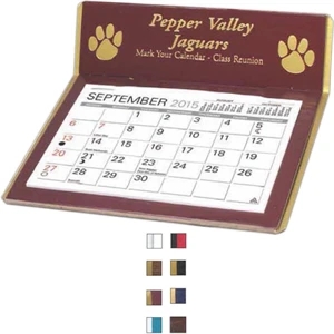 The Imperial - Monthly Desk Calendar With 4 3/8" X 3 1/4" Memo Style Pad