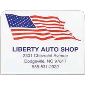 Value Stick (tm) - Larger Pad - Patriotic Vinyl Self Adhesive 13 Month Standard Calendar Pad