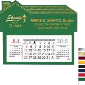Easy Stick (tm) - House - Self Adhering Vinyl Calendar With 13 Month Pad
