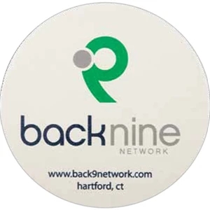 40 Point Round Coated Board Coaster - Full Color Coated Board And Pulp Board Coaster