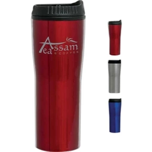 Geneva (tm) - Metallic Color Geneva Tumbler - 14 Oz Stainless Steel Insulated Tumbler, Bpa Free