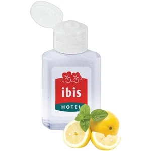 Citrus Scented 1 Oz. Hand Sanitizer Gel Comes In A Clear Bottle With Flip Top Lid