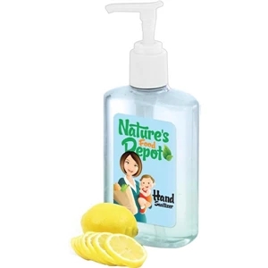 Hand Sanitizer Gel Comes In A 8 Oz. Bottle With Pump Dispenser That Can Be Refilled