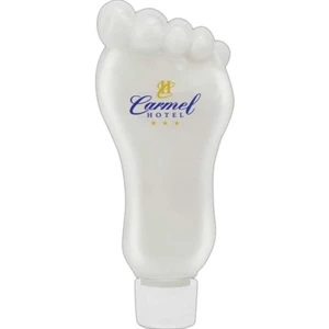 Vanilla Scented Lotion In A 2.4 Oz Foot Shaped Container With Flip-top Cap