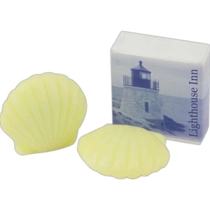 Shell Soap Bar Is Made From Natural Extracts With An Aloe And Cucumber Scent